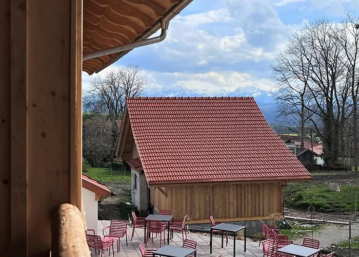 アパート Maechlerhof Stoetten am Auerberg